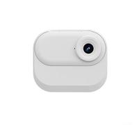 Aprilsunnyzone FHD 2.7K Mini Body Camera, Compact, Wearable For Travel, Pets, Easy To Start Recording(White)