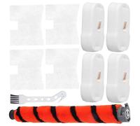 Aprilsunnyzone Filters For Shark HZ500 HZ500UK HZ500UKT Corded Vacuum Cleaner,4 Foam Filter,4 Felt Filter,1 Roller Brush,1 Cleaning Brush,Deeply Clean Carpet