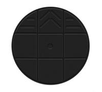 Aprilsunnyzone Foldable VR Mat,For Meta 3S, Anti-Slip And Comfortable Mat, Round Floor Mat Virtual Reality Accessories,Double-sided Non-Slip,Anti-Fatigue (Black)