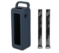 Aprilsunnyzone For AnkerPrime 27,650mAh Power Bank Silicone Case Portable With Straps Designed For Secure Fit And Unobstructed Access To Charging Ports(Blue)