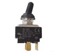 Aprilsunnyzone FOR HY29E 2 Position 4 Pin For TOGGLE Switch Self Locking Type 125V~277V~ AC 18A UL Flame Retardant Safety Rtified(No label)