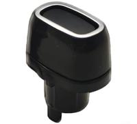 Aprilsunnyzone For Mercedes C Class W206 And GLC W254, Air Conditioning Outlet Knobs For Front And Rear Vents Replacement Part (Black)