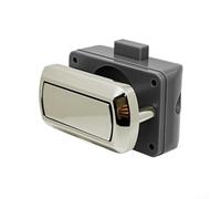 Aprilsunnyzone For Swift Motorhome Drawer Lock Catch Essential Replacement Part for Your Caravan's Security Needs (Nickel)