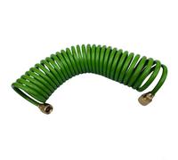 Aprilsunnyzone Garden Watering Hose, Copper Connectors EVA Material Water Pipe for Plants Flowers Courtyard Lawn, Flexible Tube Car Washing Equipment Green(7.5m)