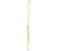 Aprilsunnyzone Glowdive Photoluminescent Diving Lanyard For Flashlight Camera Waterproof Case Use With 60m Depth Rated Waterproof Build And PA6 Material Safety(Large)