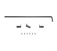 Aprilsunnyzone Heavy Duty Gate Drop Rod for Secure Locking of Wood, Metal, Iron, and Vinyl Reliable Cane Bolt Solution (12in)