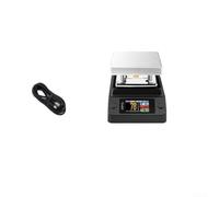 Aprilsunnyzone HP15 Smart Heating Plate Preheater, Constant Temperature PID Control 80-350°C, PD 30-150W Dual Power DC/USB-C, Compact Design with LCD for Electronic Repair