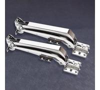 Aprilsunnyzone Lateral Opening Door Hinge Set, Load-Bearing 9Kg Heavy Duty Hinge,Parallel Opening Cabinet Wardrobe Door Sliding,for Wardrobes, Cabinets with Silent Operation(2pcs)