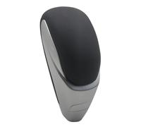 Aprilsunnyzone Leather Gear Shift Knob Replacement for Mazda 3 5 6 8 MX5 CX5 CX7 CX9 2003 2016 OEM Fit ABS Material for Smooth and Reliable Shifting (Matte Black Leather)