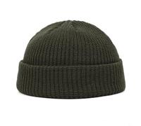 Aprilsunnyzone Men Women Knitted Hat,Beanie Skullcap,Sailor,Docker Fisherman,Cuff Brimless Cap,Lightweight,Soft,Comfortable Breathable,Easy To Carry(Army green)