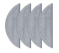 Aprilsunnyzone Microfiber Mop Cloths for Roborock Q10 S5 Series 4 or 10 Pack for Efficient Floor Care (4 PACK)