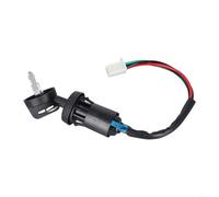 Aprilsunnyzone Motorcycle Ignition Switch Lock Set 4 Wire Connection For 50-125cc ATV Quad Dirt Bike Off Road Vehicle Replacement Parts