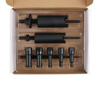 Aprilsunnyzone Motorcycle Inner Bearing Puller Set 9-23mm, Black