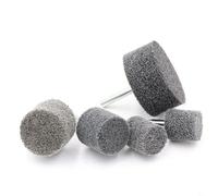 Aprilsunnyzone Nylon Fiber Polishing Wheel 20-50mm Abrasive 6Mm Shank For Drill Grinder Metal Wood Plastic Deburring Cleaning Rust Removal(30mm)