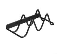 Aprilsunnyzone Pot Lid Rack Engineered For Cabinet Door Mounting With Two Slots To Accommodate Standard And Oversized Lids(1 Black)