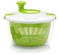 Aprilsunnyzone PP And ABS Vegetable Spinner With Rotating Drum Mechanism To Remove Excess Water From Lettuce Greens Herbs And Other Fresh Vegetables
