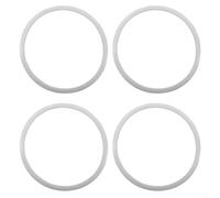 Aprilsunnyzone Pressure cooker silicone seal ring for home use, clear replacement gasket compatible with various aluminum alloy cooker models (A 24cm)