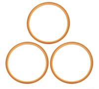 Aprilsunnyzone Pressure cooker silicone seal ring for home use, clear replacement gasket compatible with various aluminum alloy cooker models (B18cm)