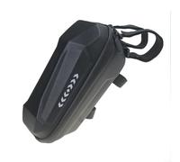 Aprilsunnyzone Quick Release Bicycle Front Head Bag With Reflective Trim Compatible With Standard Handlebars And E-Scooter Forks(B)