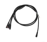 Aprilsunnyzone Replacement Control Cable for Kukirin G2 Pro 102g Light | 6-pin connector, stable data transmission, fits G2 G2 Pro, 139cm length, black plastic build