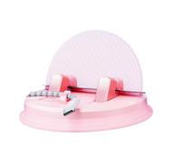 Aprilsunnyzone Revolutionary Phone Holder for Dashboard 360 Degree Rotation for Ultimate Viewing Flexibility (Pink)