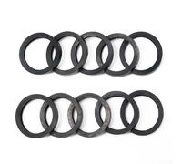 Aprilsunnyzone Rubber O Ring Gasket Seals For Gas Can Spout 10 Pack Black Replacement Sealing Washer With Inner Groove Design 3Cm Inner Diameter