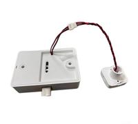 Aprilsunnyzone Semiembedded fingerprint drawer lock with punchfree design, low power consumption, administrator fingerprint control, USB charging cable for power backup during battery failure
