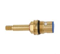 Aprilsunnyzone Shower Bath Tap Valve Cartridge,Quarter Turn Flow Long Tall Stem Insert 20 1/2" Flow Cartridge Replacement,Tap Cartridge Valves(clockwise)
