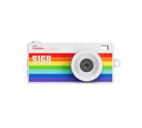 Aprilsunnyzone Small Form Factor 2K Camera With IPS Screen And 128GB Max Support For Extended Footage Without Interruption(White)