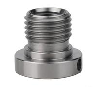 Aprilsunnyzone Standard for Wood Lathe Chuck Adapter for for Wood Turning Lathes with 18mm and 25mm Thread Diameter Variants (33mm to 25mm)
