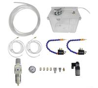 Aprilsunnyzone YS-BPV-3000 Atomizing Cooling System For Milling Machines Polishing Equipment Feeding Systems And Aluminum Processing With 3L Reservoir(110V)