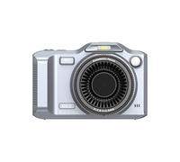 AprilsunnyzoneCompact 4K Digital Camera Featuring Dual Front And Rear Cameras, 2 8 Inch HD Display, 18x Zoom, And WiFi For Easy Connection To Mobile Devices(Silver)
