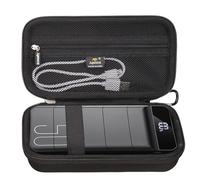 Aproca Black Portable Hard Storage Case, for Morfec Power Bank Fast Charging 50000mAh - 22.5W Portable Charger