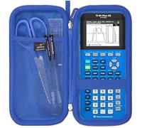 Aproca Blue Hard Storage Case, for Texas Instruments TI-84 Plus CE/TI-84 Plus/TI-83 Plus/TI-89 Titanium/TI-85 / TI-86 Color Graphing Calculator (Case Only)