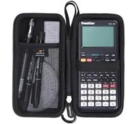 Aproca Case Compatible with Franklin Scientific Graphing Calculator, Portable Storage Bag for Accessories -Black (Case Only)