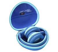 Aproca Case Compatible with iClever BTH12 / HS19 / BTH26 Kids Bluetooth Headphones, Portable Storage Headphones Bag for Accessories -Blue (Case Only)