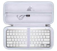 Aproca Case Compatible with Logitech MX Keys Mini Minimalist Wireless Illuminated Keyboard, Portable Storage Hard Bag for Accessories -Grey(Case Only)
