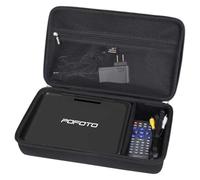 Aproca Case Compatible with pofoto 9.5" / PJGCWB 9.5" / WONNIE 9.5" / YOTON 9.5" / Portable DVD Player, Portable Storage Bag for Accessories -Black (Case Only)