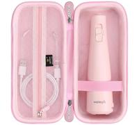 Aproca Case Compatible with Waterpik Cordless Pulse 3100 WF-20 / WF-02/1100 Cordless Water Flosser, Storage Portable Bag for Accessories -Pink (Case Only)