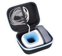 Aproca Case for Cricut EasyPress Mini/Mini™ LT Heat Press -Black+Blue | Carrying Case, Water-resistant & Shock-resistant, Mesh Pocket Stores Accessories