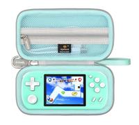 Aproca Green Portable Hard Storage Case, for TEBIYOU Handheld Game Console and Accessories