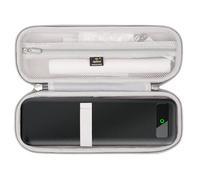 Aproca Grey Hard Storage Portable Case, for JADENS Portable Printers Wireless/Phomemo M832 Portable Printers and A4 Thermal Roll Paper