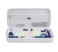 Aproca Grey Portable Hard Storage Case, for XVX Womier S-K80 75% Keyboard/ARZOPA 75% Mechanical Gaming Keyboard and Accessories