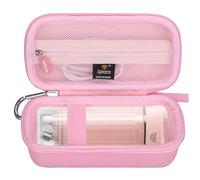 Aproca Hard Case Compatible with JTF Portable Mini Water Dental Flosser, Storage Bag for Flosser Accessories - Pink (Case Only)