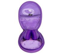 Aproca Kids Headphones Case Compatible with Belkin SoundForm Mini - Wireless Bluetooth Headphones, Portable Bag - Purple (Case Only)