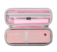 Aproca Pink Hard Portable Printer Case, Fits JADENS Wireless & MUNBYN ITP01, Heavy Duty Protection for Travel & Outdoor Use