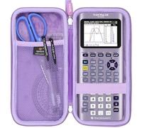Aproca Purple Storage Hard Case, for Texas Instruments TI-84 Plus CE/TI-84 Plus/TI-83 Plus/TI-89 Titanium/TI-85 / TI-86 Color Graphing Calculator (Case Only)