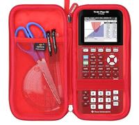 Aproca Red Storage Hard Case, for Texas Instruments TI-84 Plus CE/TI-84 Plus/TI-83 Plus/TI-89 Titanium/TI-85 / TI-86 Color Graphing Calculator (Case Only)