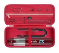 Aproca Storage Case Compatible with Fanttik Slim V8 Apex / V8 Mate / V10 Apex / V10 Mate Cordless Car Vacuum, Portable Bag for Accessories - Red (Case Only)