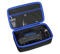 Aproca Tire Inflator Case Compatible with AstroAI Portable Air Compressor Tire Air Pump and Accessories-Black with Blue Zipper (Case Only)